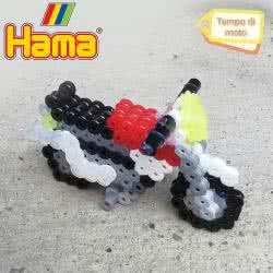 Moto 3d  Hama beads