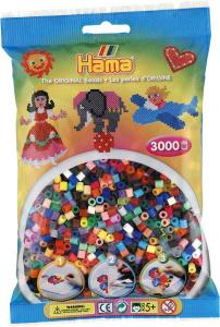 Hama beads 3000 perline in 50 colori brillanti