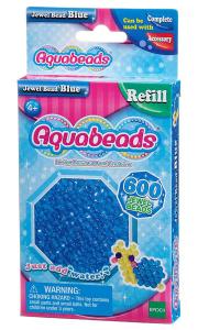Ricarica Aquabeads - 600 Perline sfaccettate Blu 