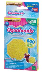 Ricarica Aquabeads - 600 Perline sfaccettate Gialle