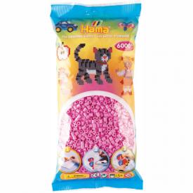 Hama Beads MIDI 6000 pezzi - Rosa pastello n.48