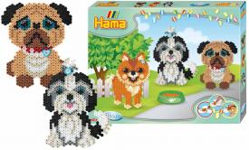 Confezione regalo grande Hama Beads Midi - Cagnolini