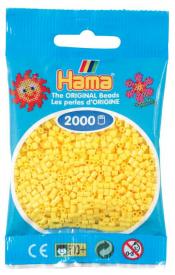 Hama beads MINI 2000 pezzi Giallo n.3