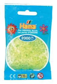 Hama beads MINI 2000 pezzi Giallo neon n.34