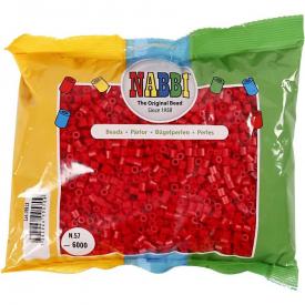 Nabbi beads 6000 p. - Rosso scuro n.57