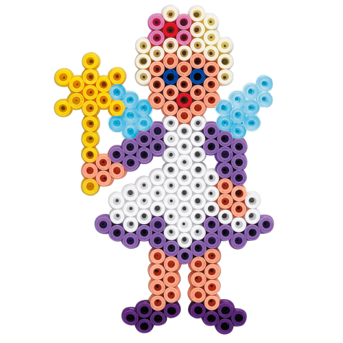 Hama 273 – Piastra Midi Per Perline – Forma Cifre – Perline Da 5 Mm – 152 Pioli