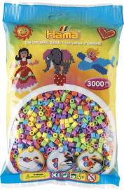Hama Beads Midi 3000 pezzi - misto pastello