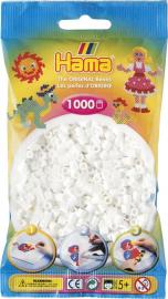 Hama Beads Midi 1000 pezzi - Bianco  n.1