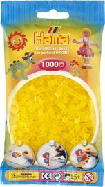 Hama Beads Midi 1000 pezzi - Giallo traslucido n.14