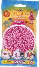 Hama Beads Midi 1000 pezzi - Rosa pastello n.48