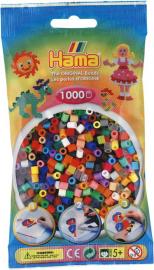Hama Beads midi 1000 pezzi - 50 colori