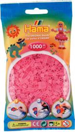 Hama Beads Midi 1000 pezzi - Rosa traslucido n.72