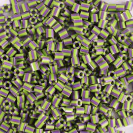 550 Perline Vaessen MIDI - bicolore viola - verde