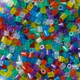 Barattolo Hama Beads Midi 3000 pezzi glitter