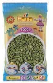 Hama Beads Midi 1000 pezzi - Verde oliva scuro n.84