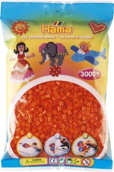 Hama Beads Midi 3000 pezzi - Arancione n.4