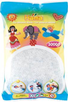 Hama Beads Midi 3000 pezzi - Trasparente n.19