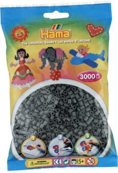 Hama Beads Midi 3000 pezzi - Grigio scuro n.71
