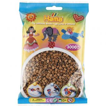 Hama Beads Midi pyssla 3000 pezzi - Marrone Cioccolato n.76