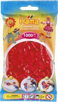 Hama Beads Midi 1000 pezzi - Rosso  n.5