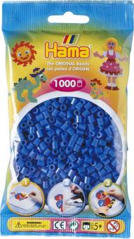 Hama Beads Midi 1000 pezzi - Blu medio n.9