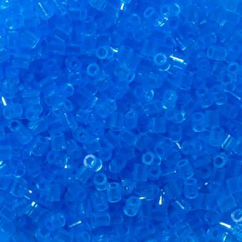 Hama Beads Midi 1000 pezzi pyssla Blu traslucido n.15 (translucent blue) 
