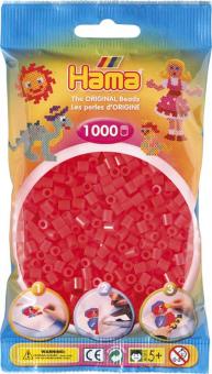 Hama Beads Midi 1000 pezzi - Rosso neon n.35