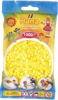 Hama Beads Midi 1000 pezzi - Giallo pastello n.43