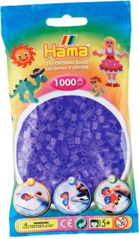 Hama Beads Midi 1000 pezzi - Lilla traslucido n.74