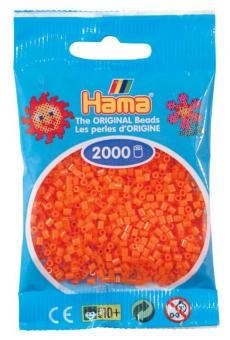 Hama beads MINI 2000 pezzi Arancione n.4