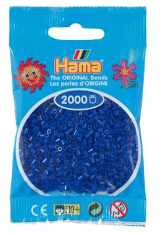Hama beads MINI 2000 pezzi Blu n.8