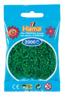 Hama beads MINI 2000 pezzi Verde n.10