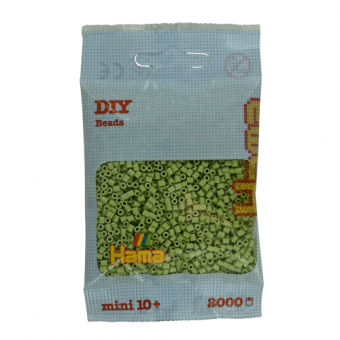 Hama beads MINI 2000 pezzi - Verde Matcha n.110