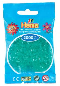 Hama beads MINI 2000 pezzi - Verde traslucido n.16