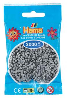 Hama beads MINI 2000 pezzi Grigio n.17