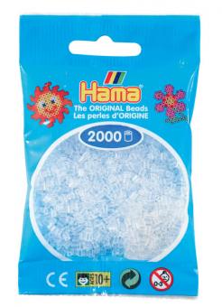 Hama beads MINI 2000 pezzi Trasparente n.19