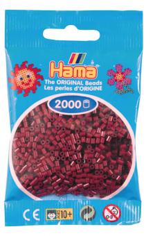 Hama beads MINI 2000 pezzi Bordeaux n.30