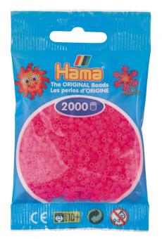 Hama beads MINI 2000 pezzi Fucsia neon n.32