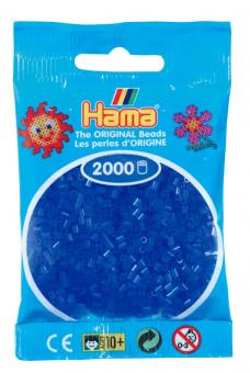 Hama beads MINI 2000 pezzi Blu neon n.36