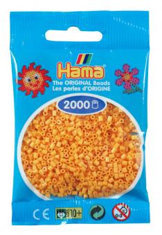 Hama beads MINI 2000 pezzi Giallo ocra n.60