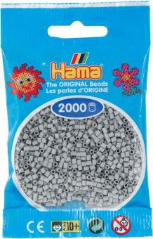 Hama beads MINI 2000 pezzi - Grigio chiaro n.70