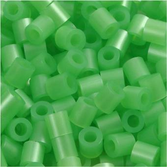 Ricarica perline 1100 pezzi Verde perlato n.22 pyssla verde