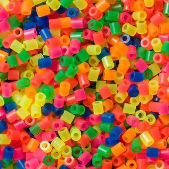 Barattolo Hama Beads Midi 3000 pezzi misto neon