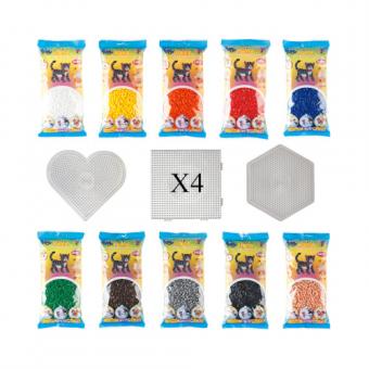 Kit Hama MIDI 10 colori (formato 6000pz)