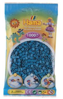 Hama Beads Midi 1000 pezzi - Blu petrolio n.83