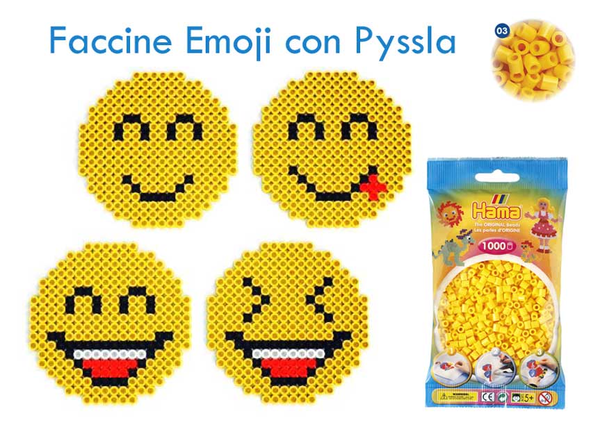 Pyssla Emoji: il nuovo linguaggio universale