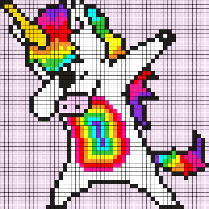 unicorno Pyssla